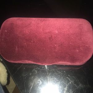 BRAND NEW GUCCI RED VELVET SUNGLASSES CASE